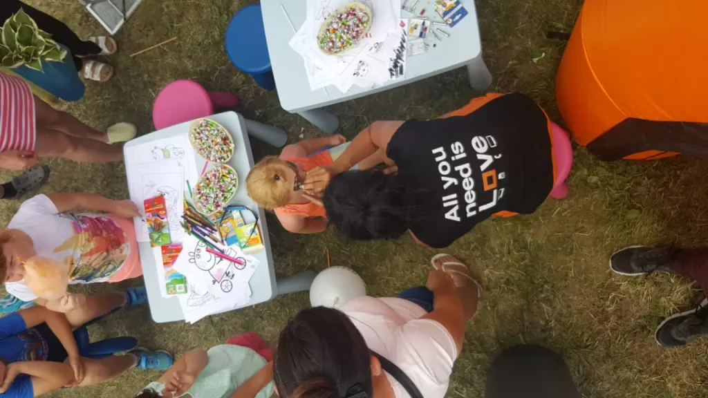 Orange — Picnic · Brand zone